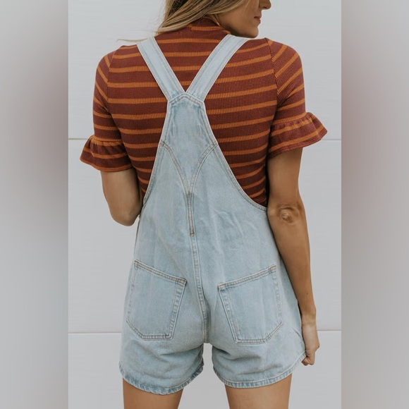 ROOLEE Marlowe Short Overalls Shortalls - Small - Picture 3 of 11
